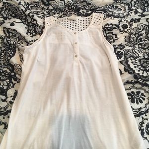 h&m cute white shirt