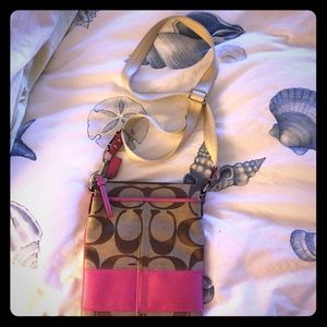 Coach Crossbody- Pink