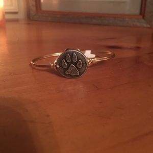 Luca and Danni paw print bracelet! Two toned! NWT