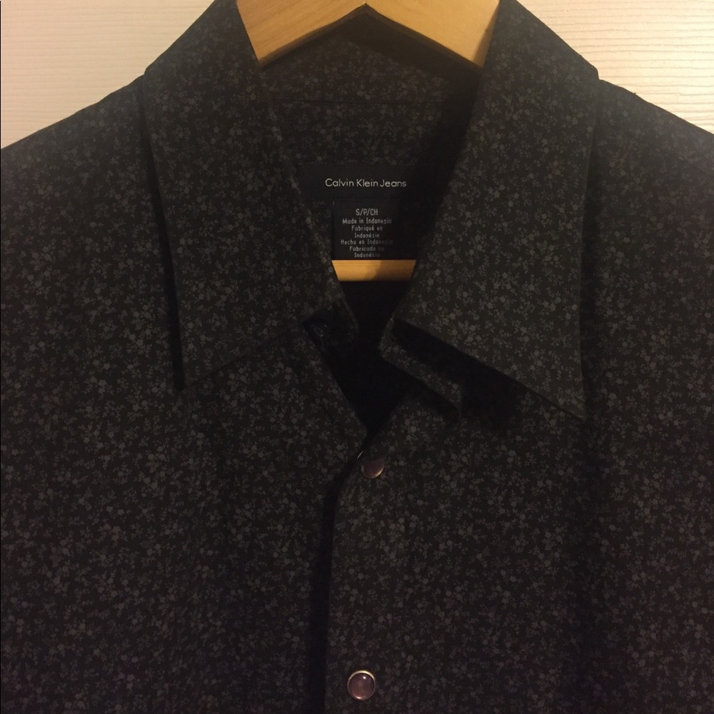 Calvin Klein Jeans Button Down Causal Shirt 📸
