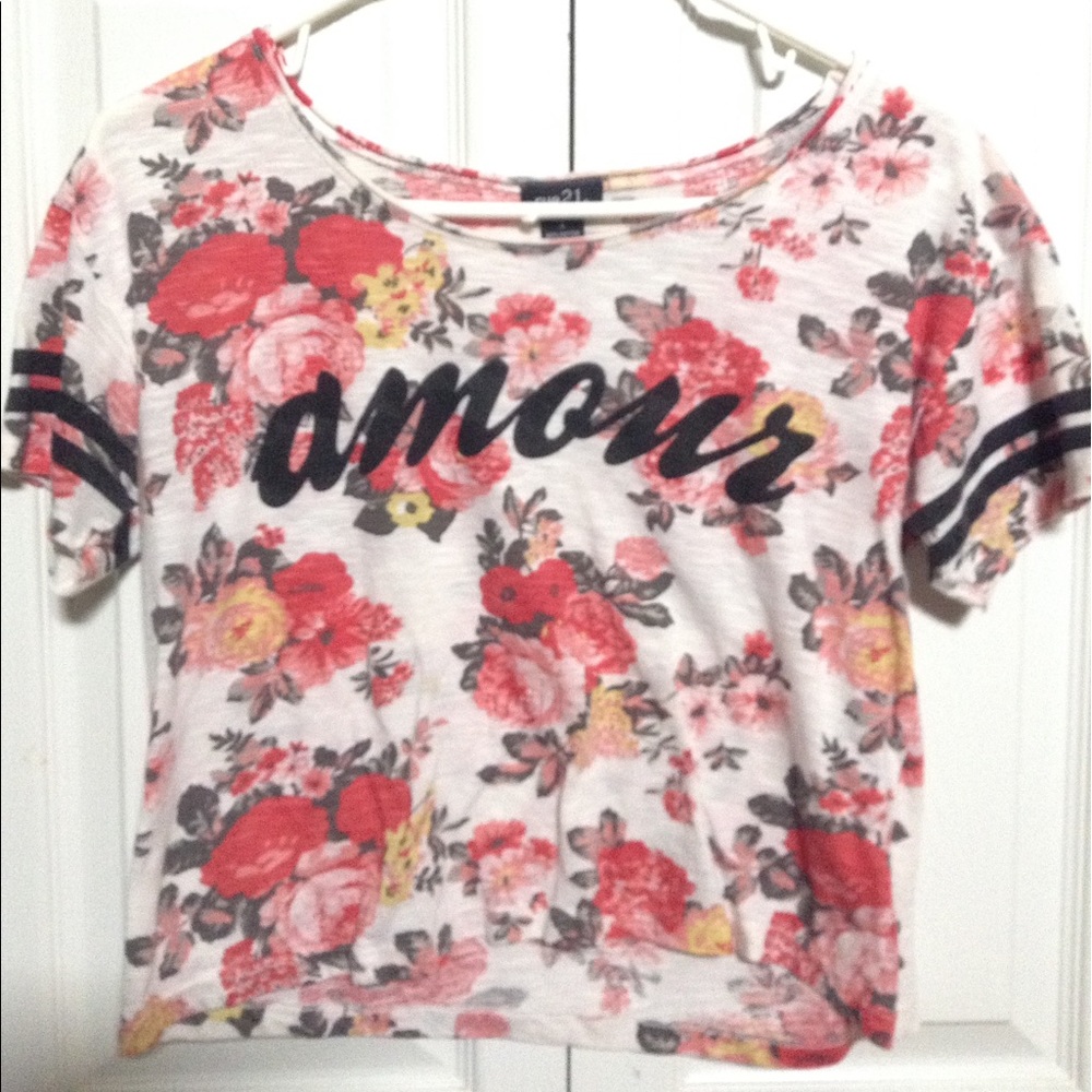 Floral Crop Top