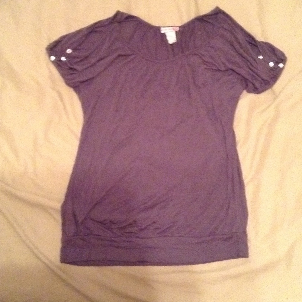 Dark Gray Blouse