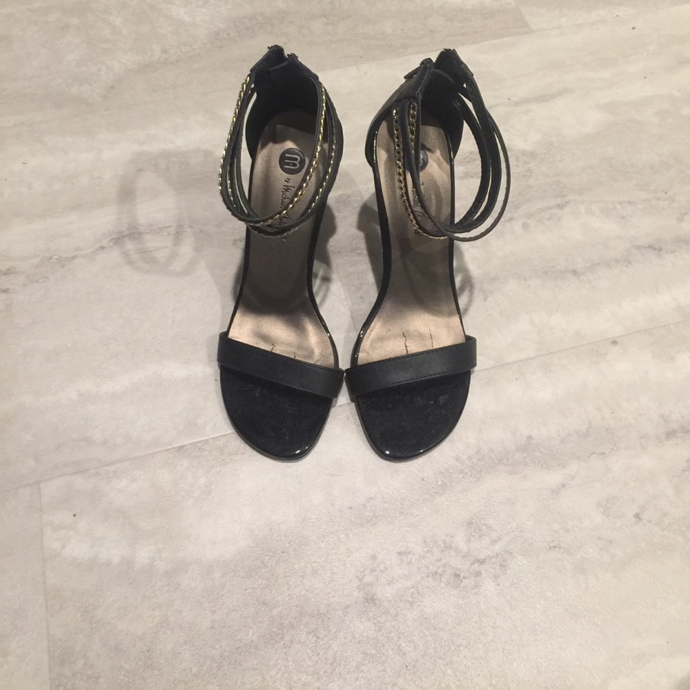 Strapped heels