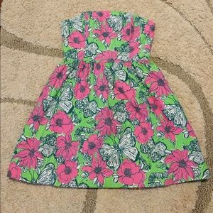 EUC Lilly Pulitzer Strapless Dress