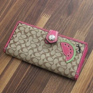 Coach Watermelon Wallet