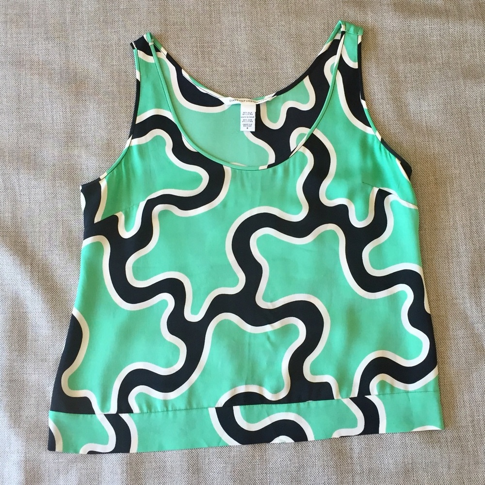 DVF Silk Tank