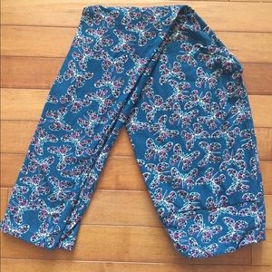 LuLaRoe OS Butterfly Leggings