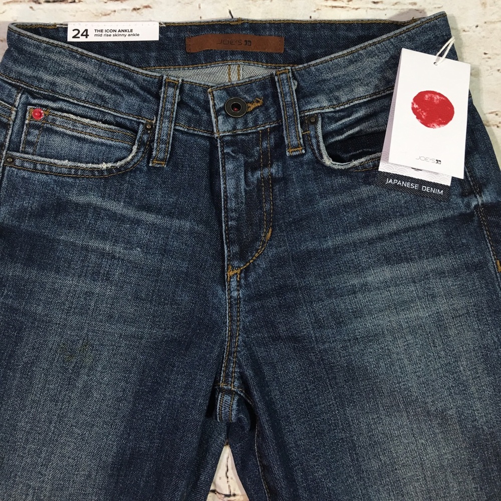 Joe's Jeans Signature Skinny midrise waist NWOT - Picture 3 of 11