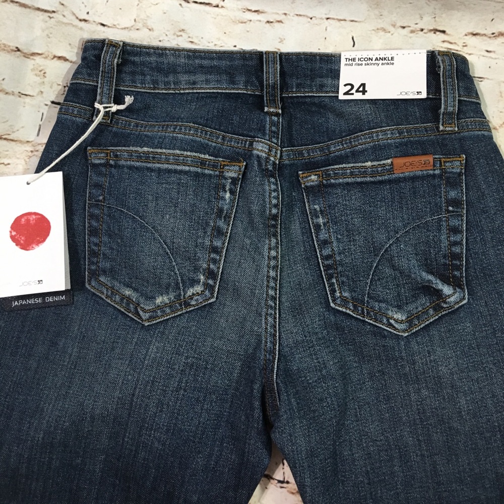 Joe's Jeans Signature Skinny midrise waist NWOT - Picture 4 of 11
