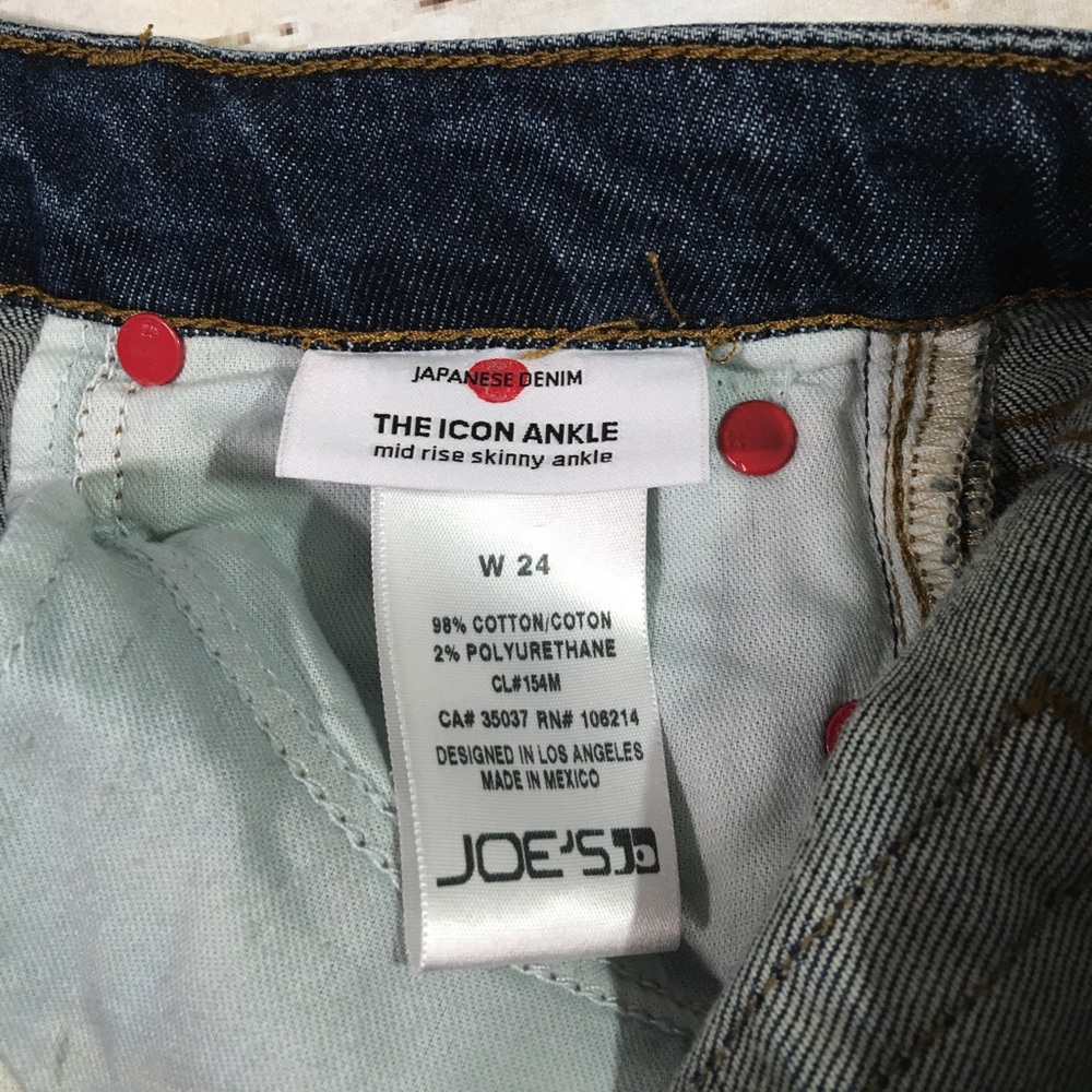 Joe's Jeans Signature Skinny midrise waist NWOT - Picture 8 of 11