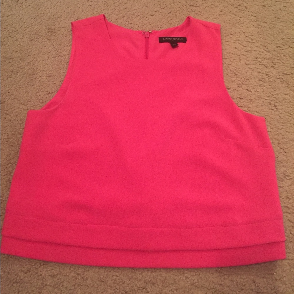 Pink Banana Republic Crop - Size 6