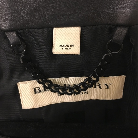 Burberry Quilted Leather Jacket / Lamb Skin - Picture 6 of 8