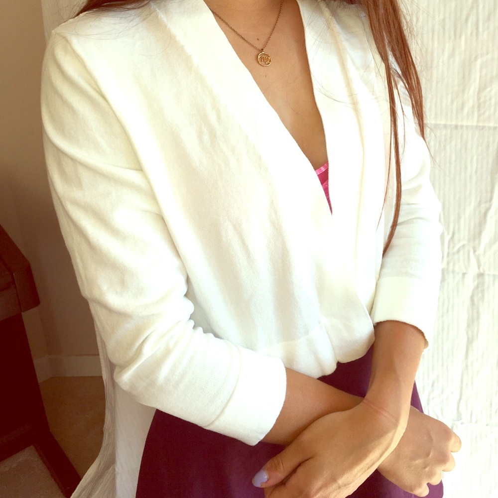 White sweater