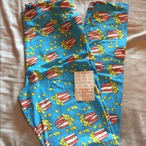 TC Lularoe Popcorn Leggings