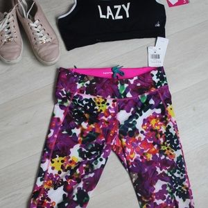NWT adidas cropped leggings
