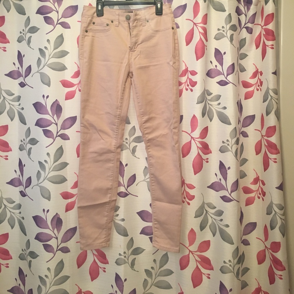 High waisted ankle jeggings