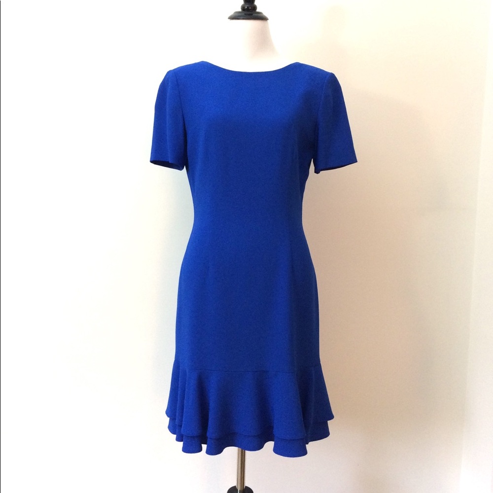 Liz Claiborne Blue Dress. Like New 4P