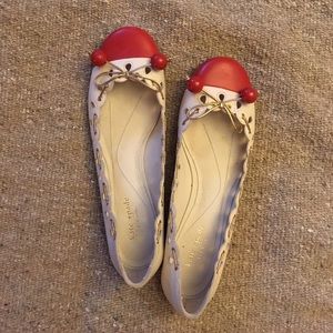 kate spade cherry ballet flats