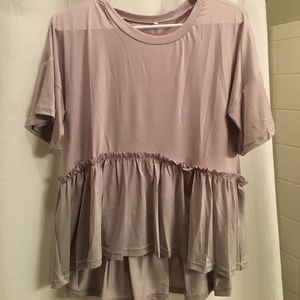 Peplum Tee