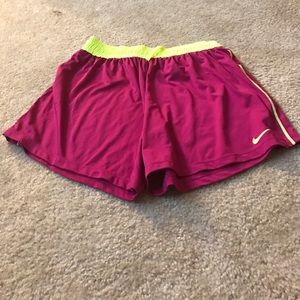Nike shorts.