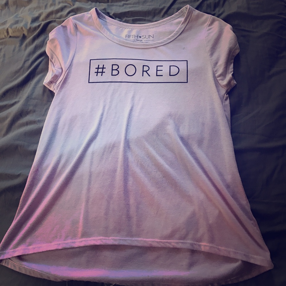 ' #BORED ' Tee