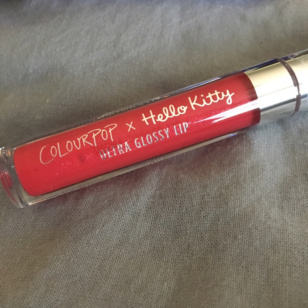 Colourpop x Hello Kitty glossy lip