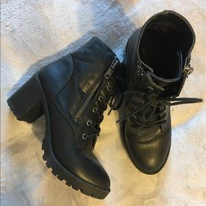 Madden Girl Lace Up Booties