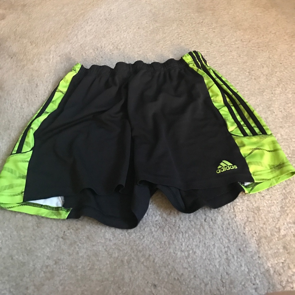 Adidas shorts.