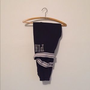 ‼️vs pink black sweats