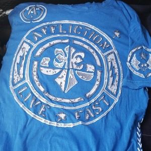 Men's affliction t-shirt