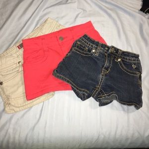 Bundle girls shorts