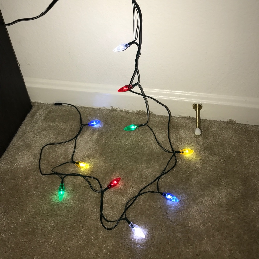 Christmas light charger for iPhone!