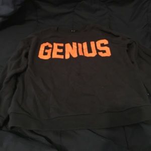 FOREVER 21 Navy Blue Crewneck