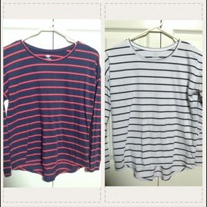 ➡️BUNDLE⬅️ Striped Long Sleeve Shirts