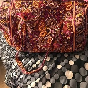 Vera Bradley duffle bag.