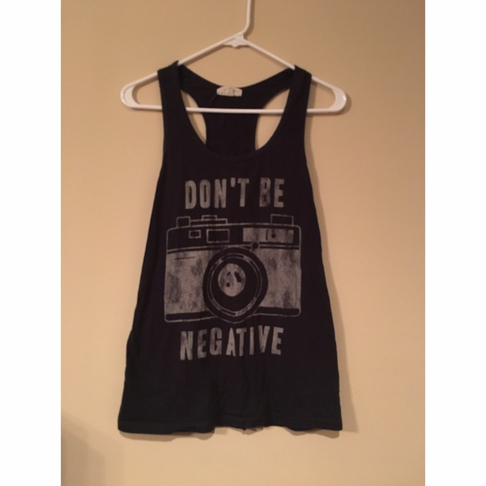 ☀️Sale ☀️Don't Be Negative Tank Top