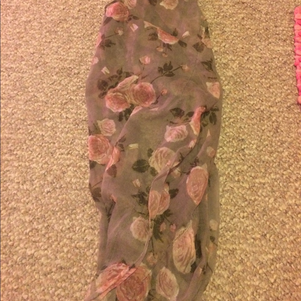 Floral Scarf