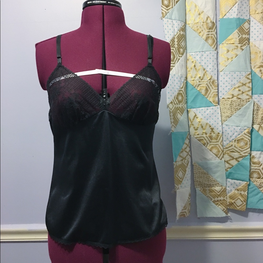 🖤VINTAGE🖤 Black Lace Camisole