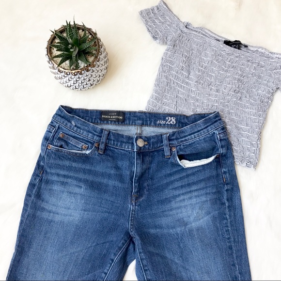 J. Crew Denim - • J. Crew Boyfriend Jeans •
