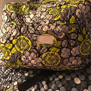 Vera Bradley weekender bag.