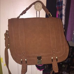 Cross body brown bag
