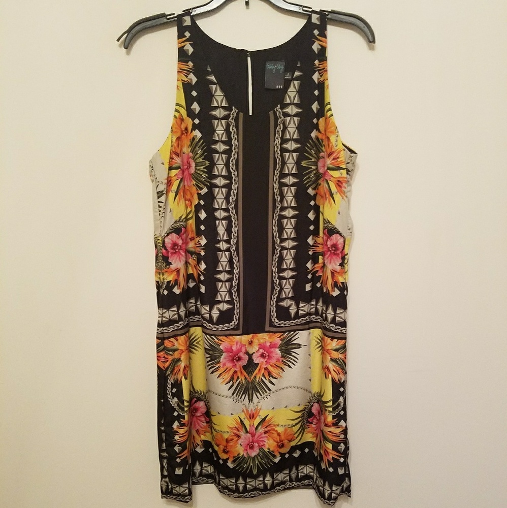 Gabby Skye tropical print dress