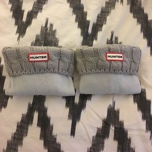 Grey Hunter Fleece Welly Socks