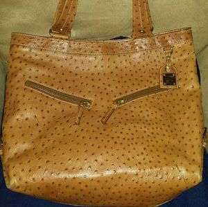 SALE!! Dooney Ostrich Large Barlow