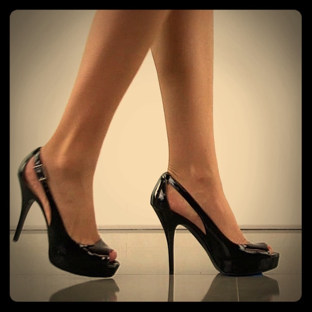 Black heels