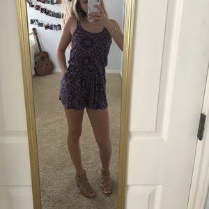 Mossimo patterned romper!