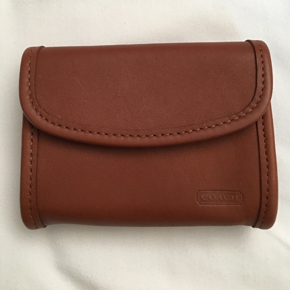 Coach leather wallet