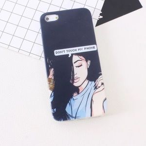 "Don't Touch My Phone" iPhone 6-6s case