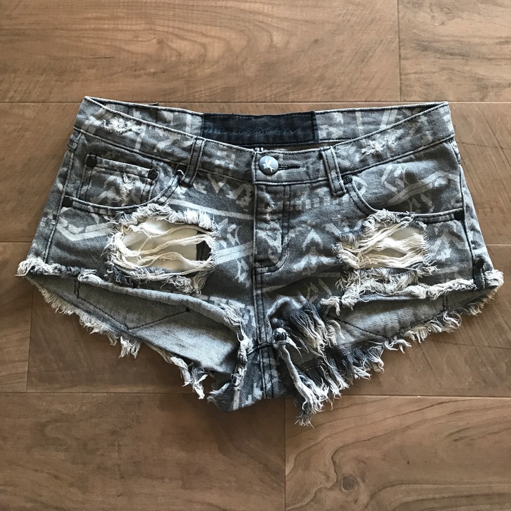 One teaspoon denim shorts