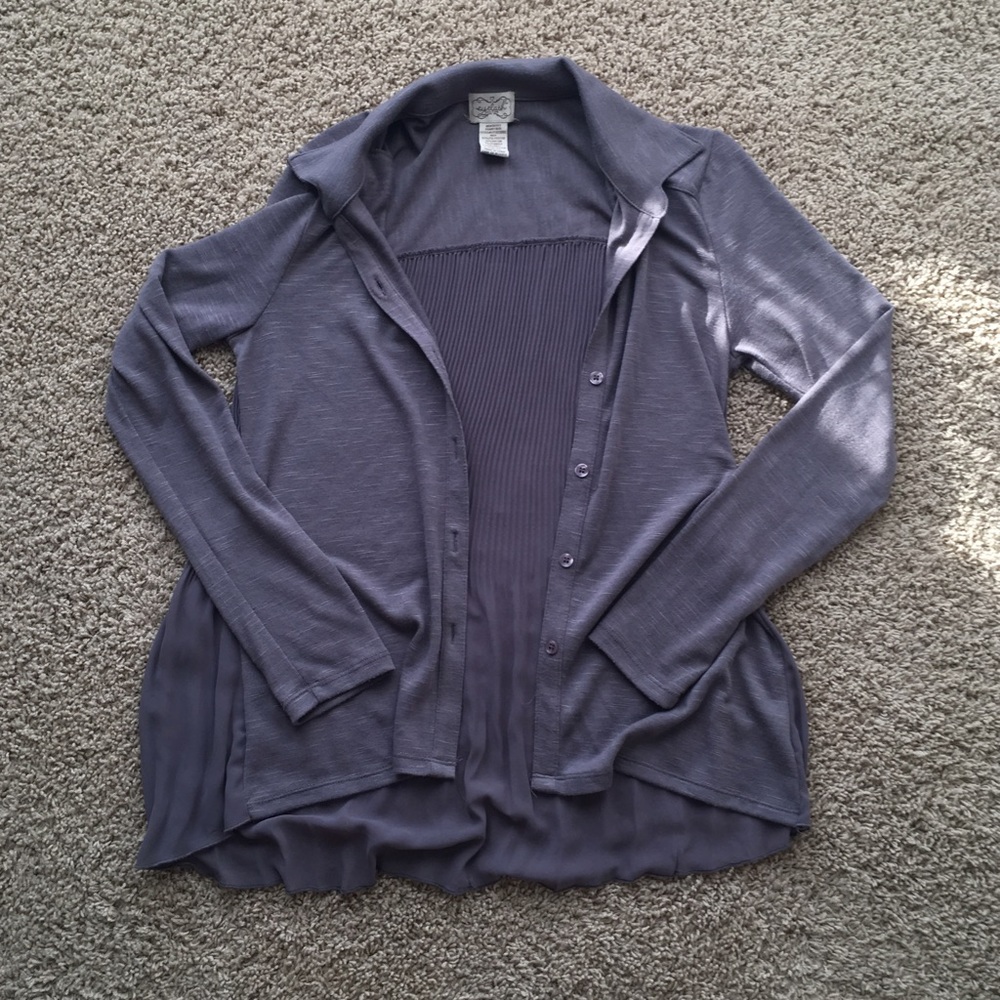 Flowy Button Up Blouse